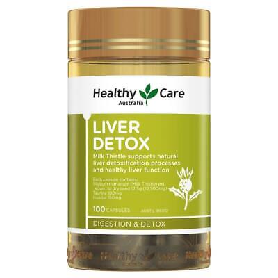 Healthy Care Liver Detox 100 Capsules - RPP ONLINE