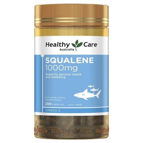 Healthy Care Squalene 1000mg 200 Capsules - RPP ONLINE