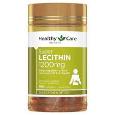 Healthy Care Super Lecithin 1200mg 100 Capsules - RPP ONLINE