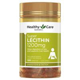 Healthy Care Super Lecithin 1200mg 100 Capsules - RPP ONLINE