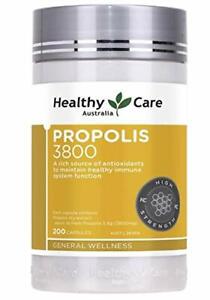 Propolis การดูแลสุขภาพ 3800 มก. 200 แคปซูล