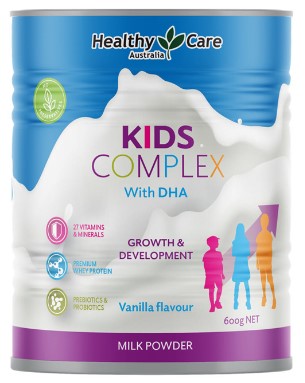 Healthy Care Kids Complex With DHA Milk Powder (Vanilla Flavour) 600g