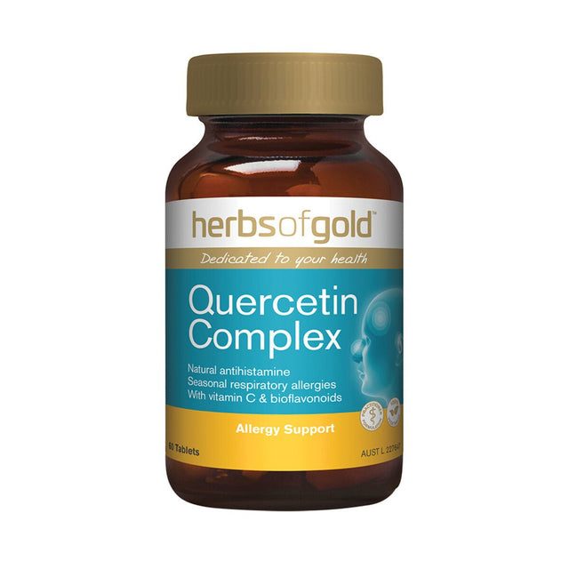 Herbs of Gold Quercetin Complex 60 Tablets - RPP ONLINE