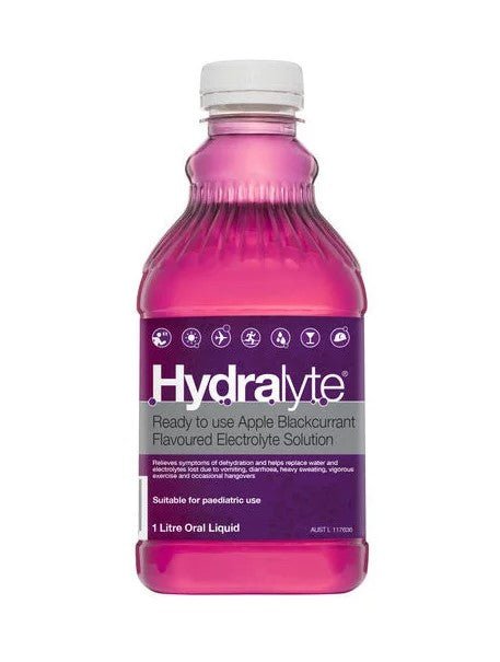 Hydralyte Apple Blackcurrent Solution 1L - RPP ONLINE