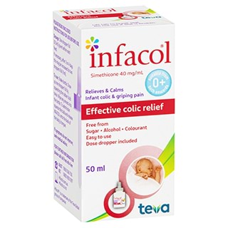 Infacol มีประสิทธิภาพการบรรเทาอาการจุกเสียด 50 มล.