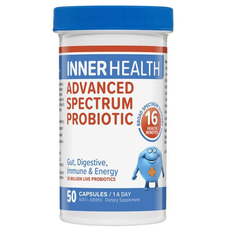 Inner Health Advanced Spectrum Probiotic 50 Capsules - RPP ONLINE