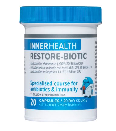 Inner Health Restore - Biotic 20 Capsules - RPP ONLINE