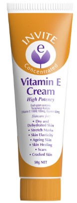 เชิญ E Vitamin E Cream Tube 50 กรัม