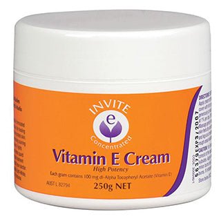 Invite E Vitamin E Cream Jar 250g - RPP ONLINE