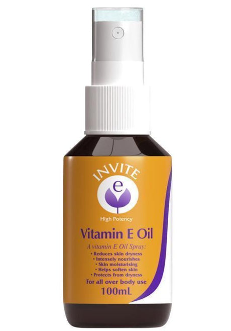 Invite E Vitamin E Oil Spray 100mL - RPP ONLINE