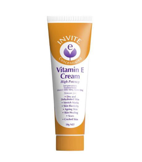 Invite E Vitamin E Cream Tube 50g