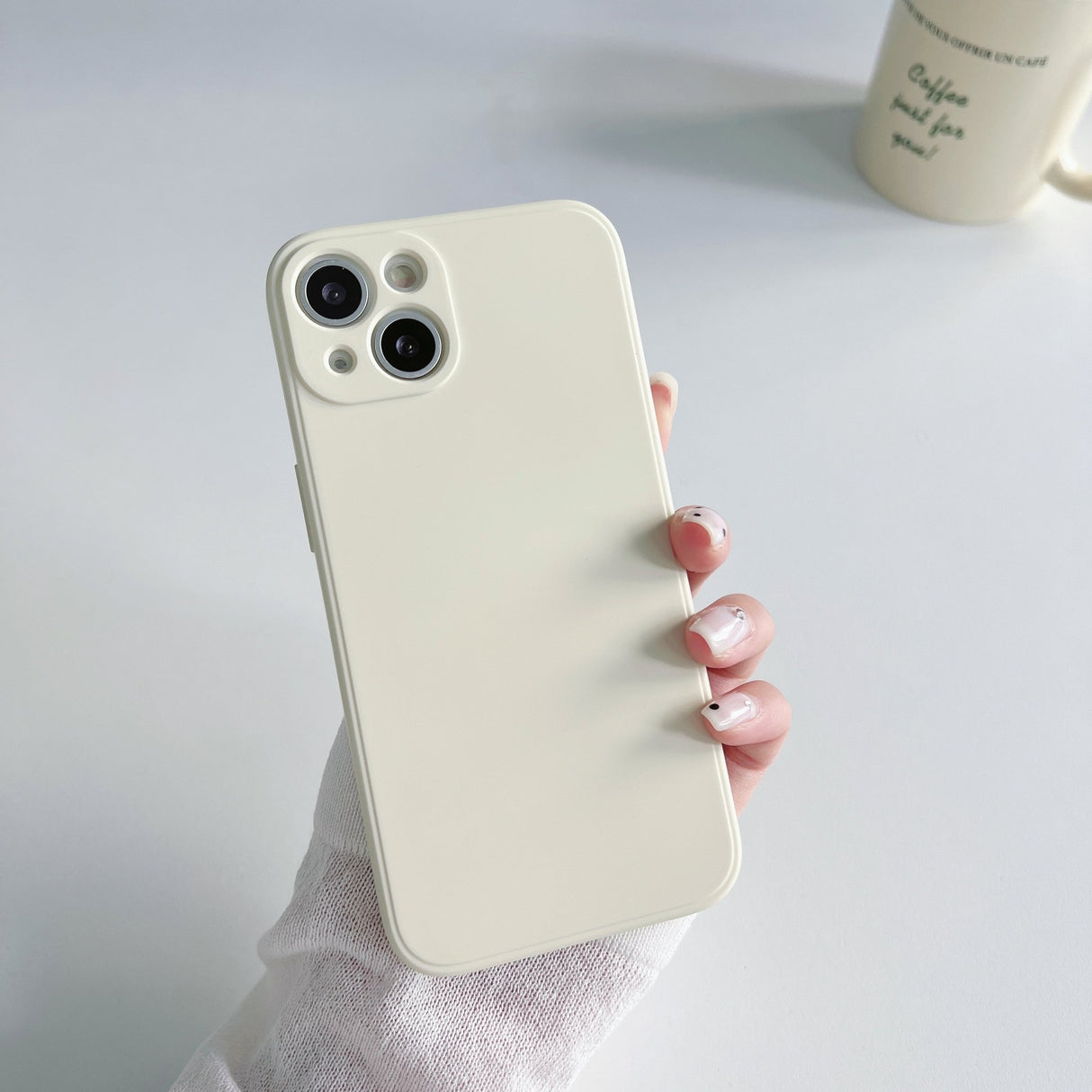 iPhone 14 Pro Max White Silicone Case - RPP ONLINE