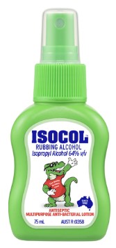 Isocol Rubbing Alcohol Antiseptic Spray 75mL