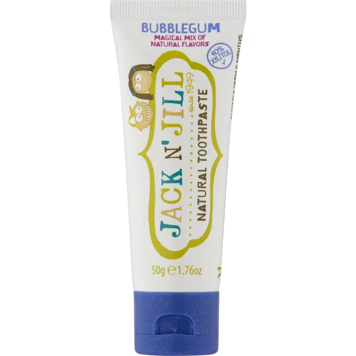 Jack N' Jill Natural Toothpaste Bubblegum 50g