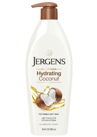 Jergens Oil Infused Hydrating Coconut Moisturiser 496mL