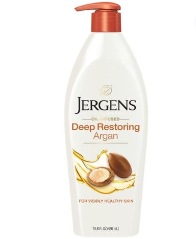 Jergens Oil Infused Deep Restoring Argan Moisturiser 496mL