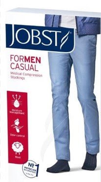 Jobst Men Compression Casual Socks Black Large - RPP ONLINE