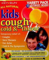 Key Sun Kids Cough Cold & Throat Multi Pack Lozenges 12 Pack - RPP ONLINE