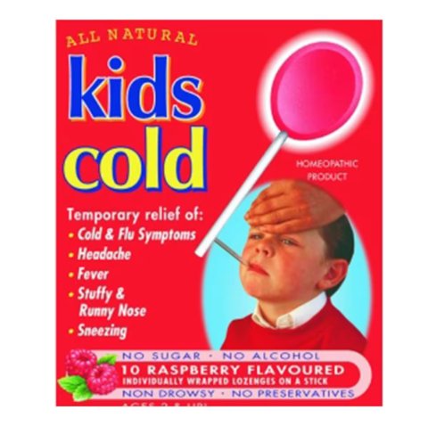 Key Sun Kids Cough Raspberry Flavoured 10 Lozenges - RPP ONLINE