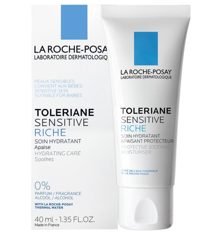 La Roche-Posay Toleriane敏感な豊かな水和湿潤保湿剤40ml