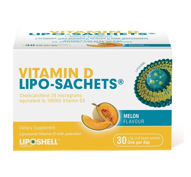 Lipo-Sachets Vitamin D 30 Sachets