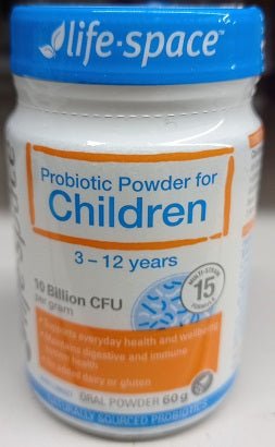 Life Space Probiotic Powder for Children 3 - 12 Years 60g - RPP ONLINE