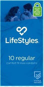 LifeStyles Regular Condoms 10 Pack - RPP ONLINE