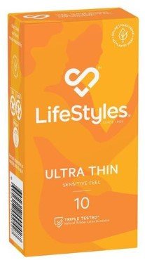 LifeStyles Ultra Thin Condoms 10 Pack - RPP ONLINE