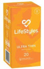 LifeStyles Ultra Thin Condoms 20 Pack - RPP ONLINE