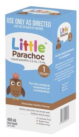 Little Parachoc 1 Year+ Chocolate Vanilla Flavour 400mL Oral Liquid