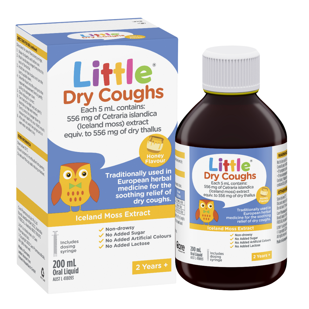 Little Dry Coughs 2 Year+ Honey Flavour 200mL Oral Liquid