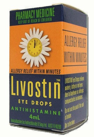 Livostin Eye Drops Anithistamine 4ml 0.5mg