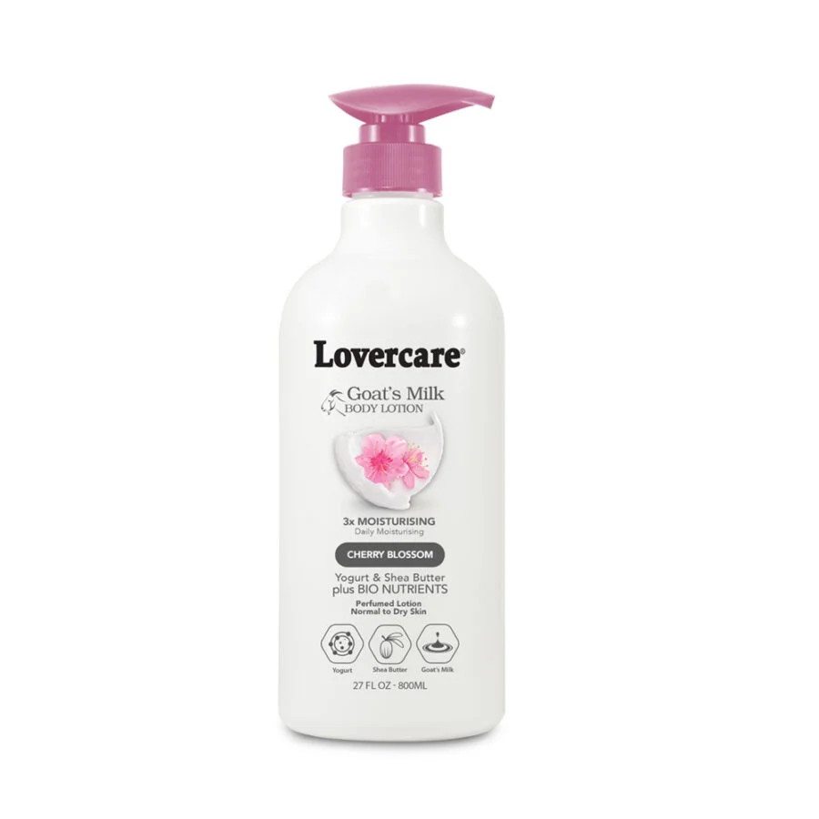 lovercare山羊的牛奶体乳液800ml-樱花