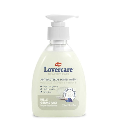 Lovercare Healthy Care Antibacterial Hand Wash Pearl & Vitamin E 250ml - RPP ONLINE