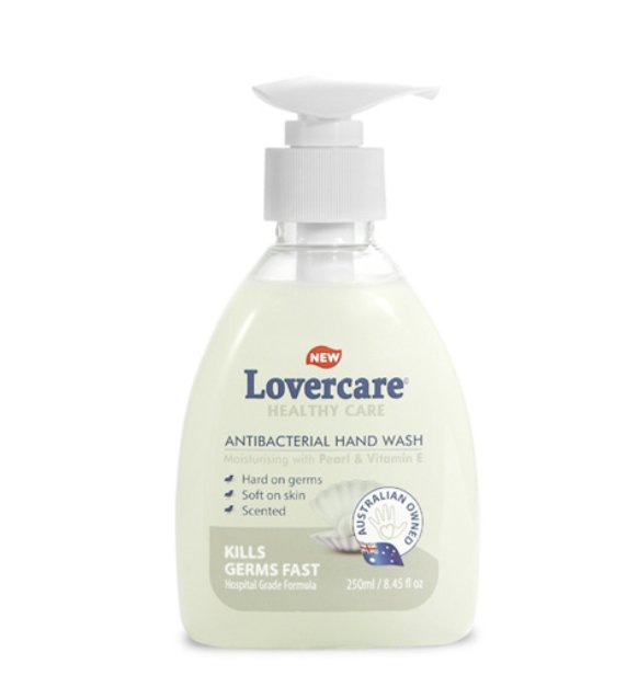 Lovercare Healthy Care Antibacterial Hand Wash Pearl & Vitamin E 250ml - RPP ONLINE