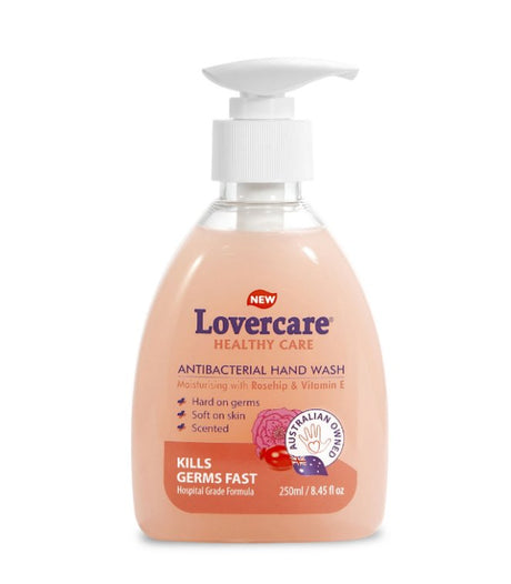 Lovercare Healthy Care Antibacterial Hand Wash Rosehip & Vitamin E 250ml - RPP ONLINE