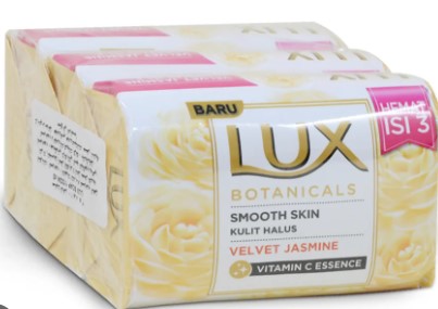 Lux Botanicals Smooth Skin Velvet Jasmine Soap Bar 3x110g