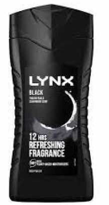 Lynx Black 8Hr Refreshing Fragrance Body Wash 400mL