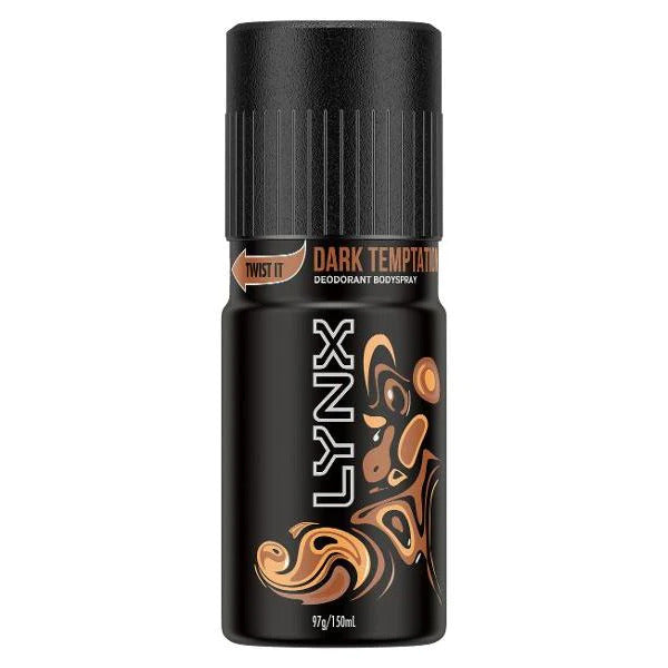 Lynx Deosorant Bodyspray Dark cám dỗ 150ml