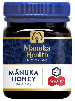 Manuka Health MGO 115+ UMF6+ Manuka Honey 250g - RPP ONLINE