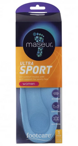 Maseur Footcare Women's Ultra Sport Insoles 1 Pair