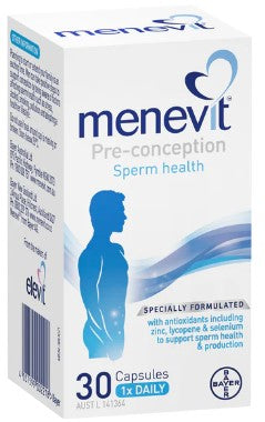 Menevit Pre-Conception Sperm Health 30 Capsules