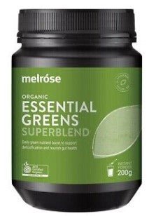 Melrose Organic Essential Greens 200g - RPP ONLINE