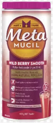 Metamucil Smooth Wild Berry 72 Doses 425g