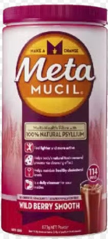 Metamucil Smooth Wild Berry 114 Doses 673g