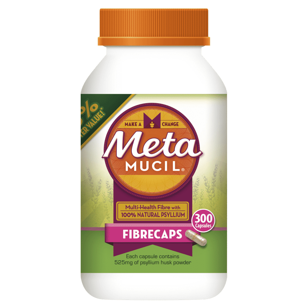 Metamucil Fibrecaps 300 Capsules