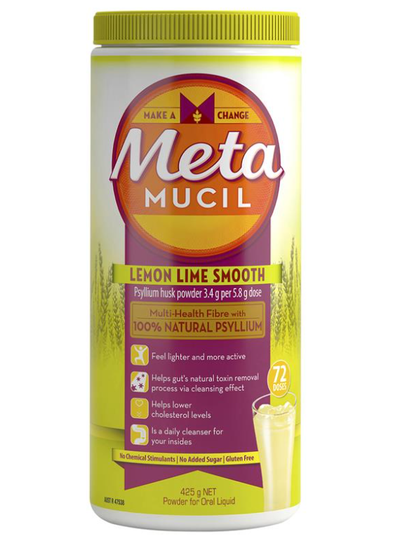 Metamucil Smooth Lemon Lime 72 Doses