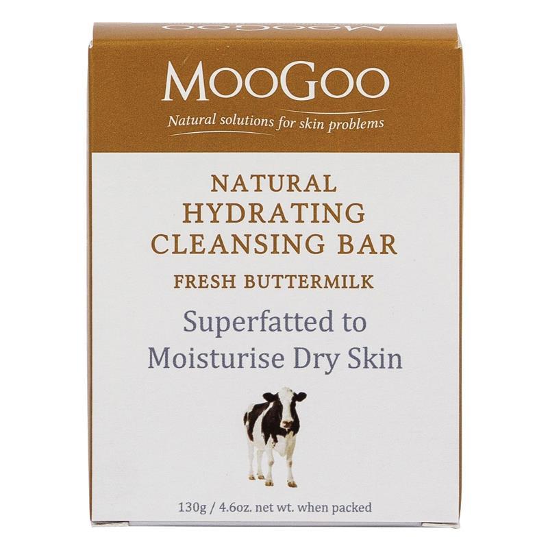 MooGoo Hydrating Buttermilk Cleansing Bar 130g