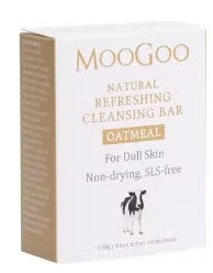 MooGoo Natural Refreshing Cleansing Bar Oatmeal 130g