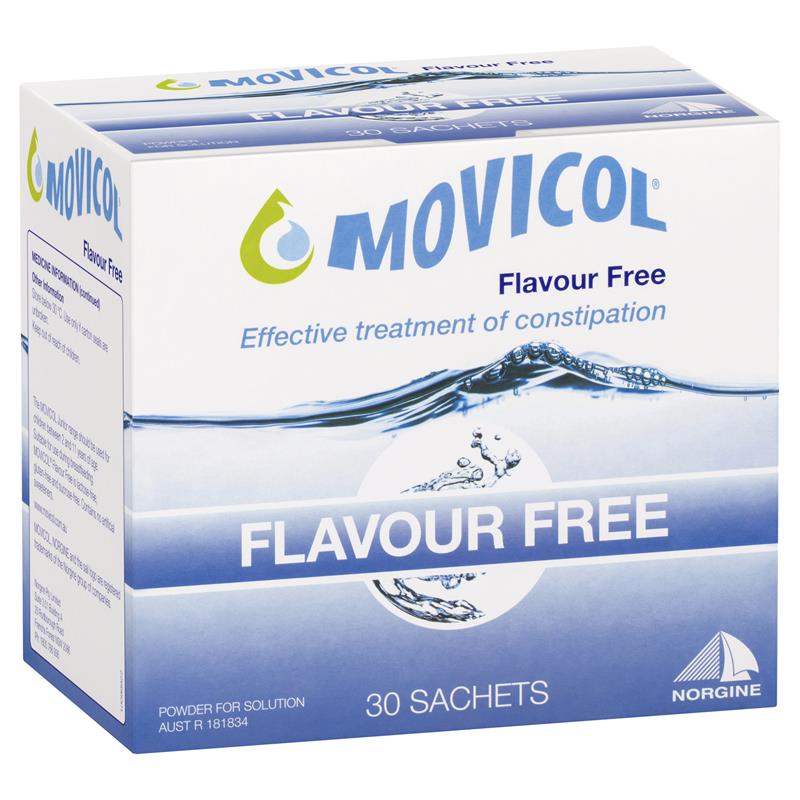 Movicol Flavour Free 30 Satchets